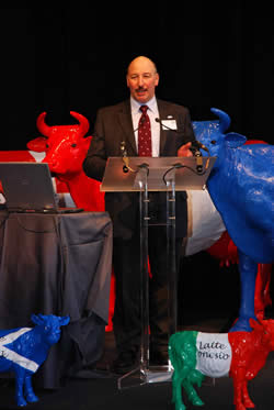 EMB president Romuald Schaber addresses the congress